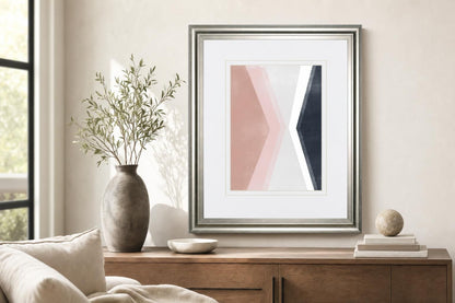 34x40 Casual Angle I By June Erica Vess - Pink