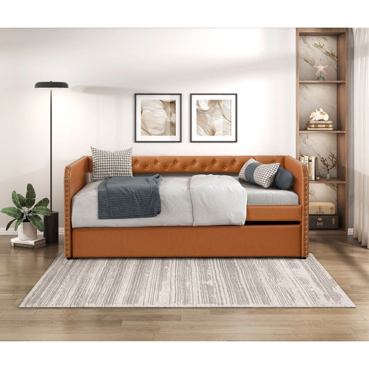 Wilcox - Daybed With Trundle - Brown