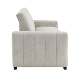 Michah - Convertible Sofa With Pull-Out Bed - Light Gray