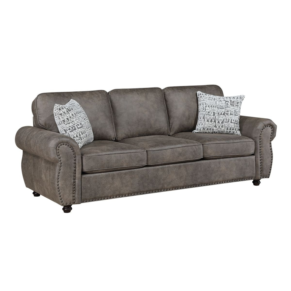 Pinnacle - Sofa - Dark Brown