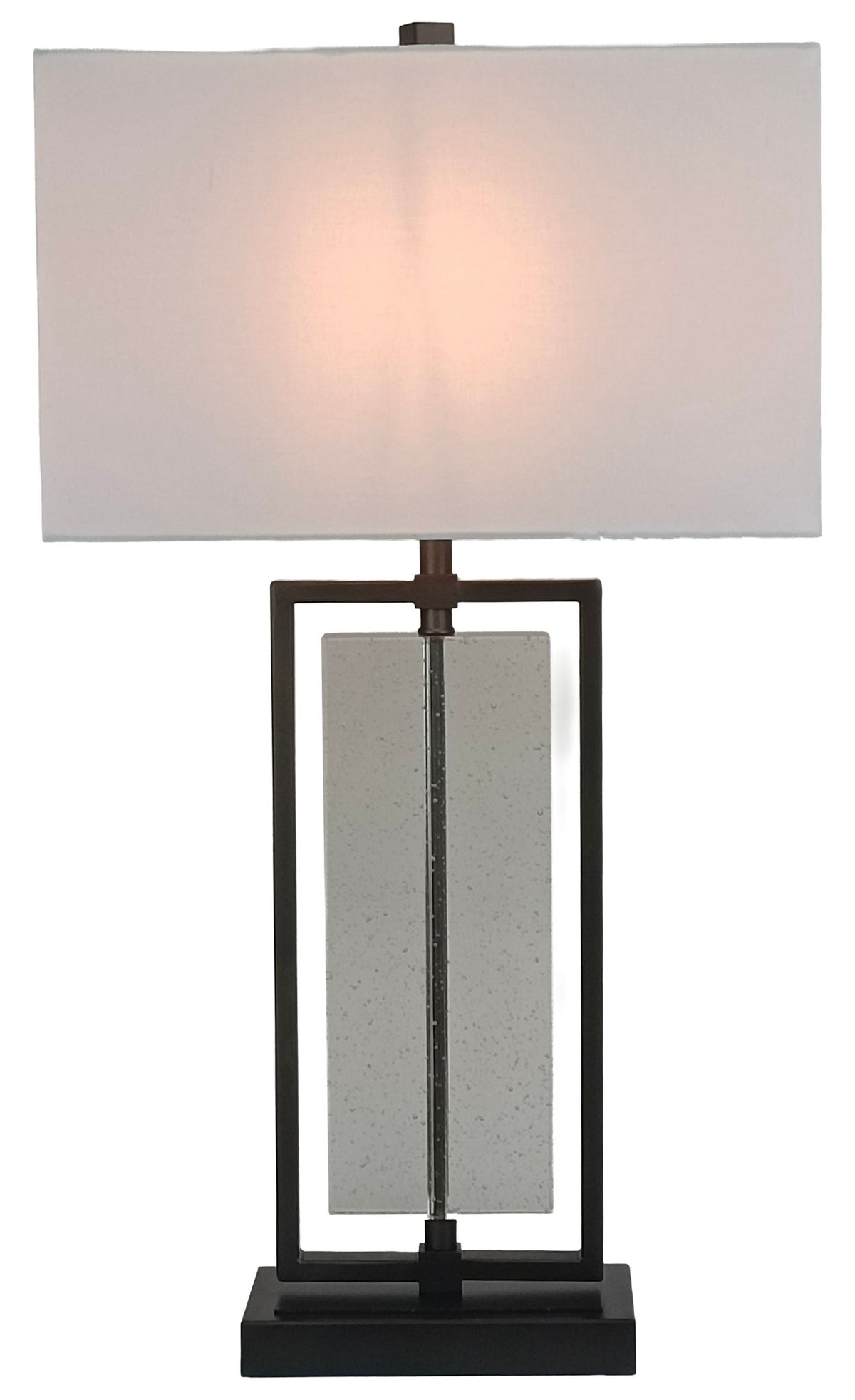 Stillwater Frame - 30 X 17 - Metal Table Lamp (Set of 2) - Gray Slate