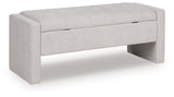 Akselman - Storage Bench - Gray