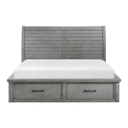 Logandale - Bed With Storage Footboard And Side Rails