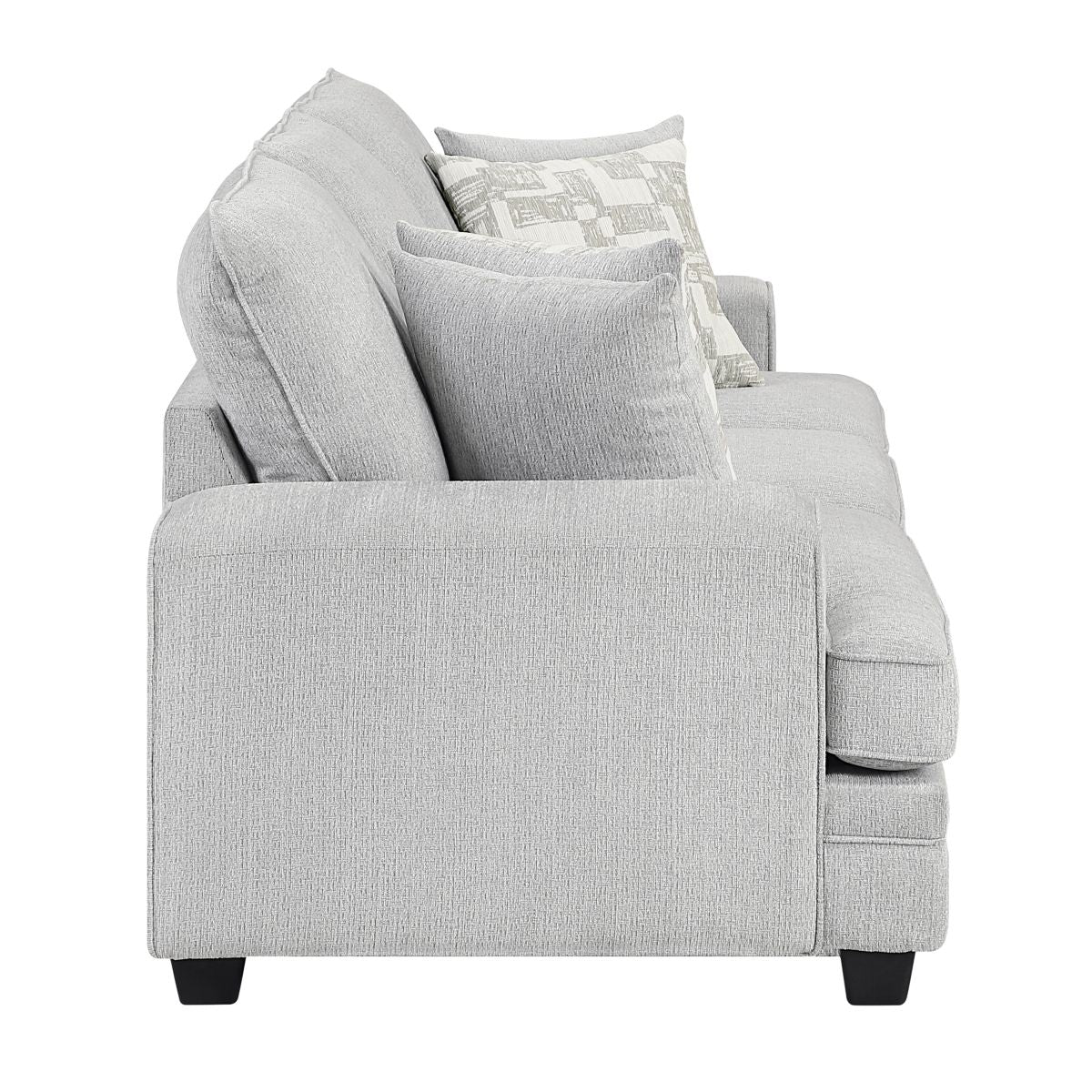 Sarah - Sofa - Pearl Silver