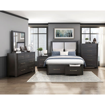 Gilbert - Nightstand - Charcoal