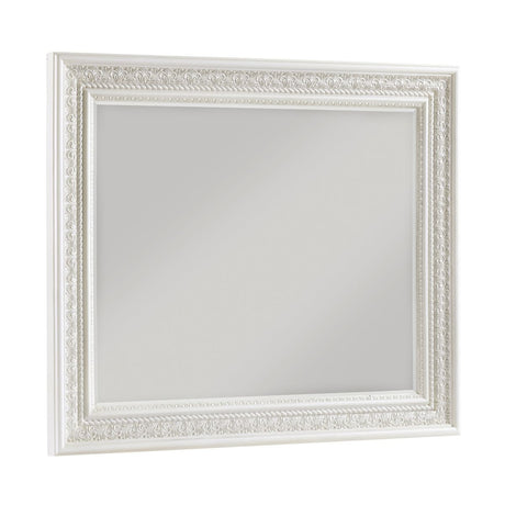 Theodora - Mirror - White