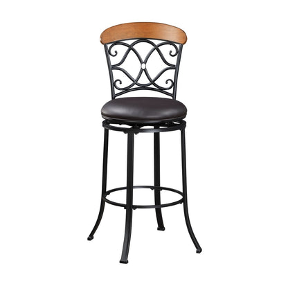 Benson - Swivel Pub Height Chair - Brown