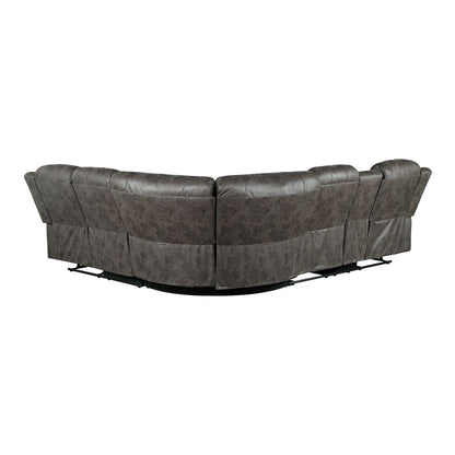 Centeroak - 3 Piece Reclining Sectional