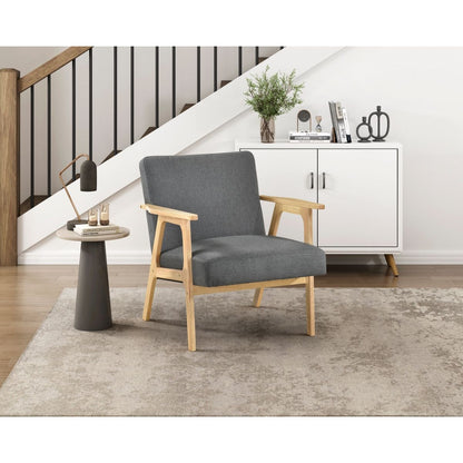 Omara - Accent Chair Light Brown Base