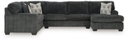 Furniture City - MS - Ashley Furniture - Hollyview Sectional - LAF 3-Piece Sectional with Chaise / Shadow - 15205S1