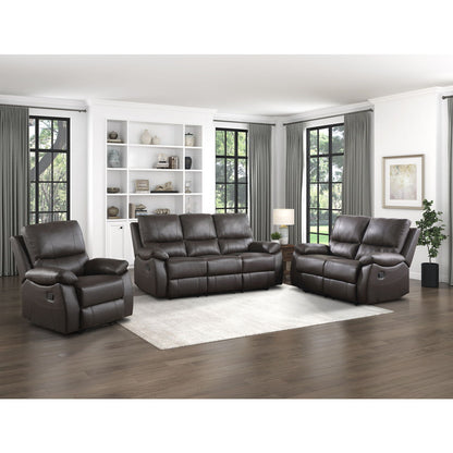 Dawson - Double Reclining Loveseat - Brown