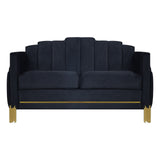 Empire - Lighted Loveseat - Black