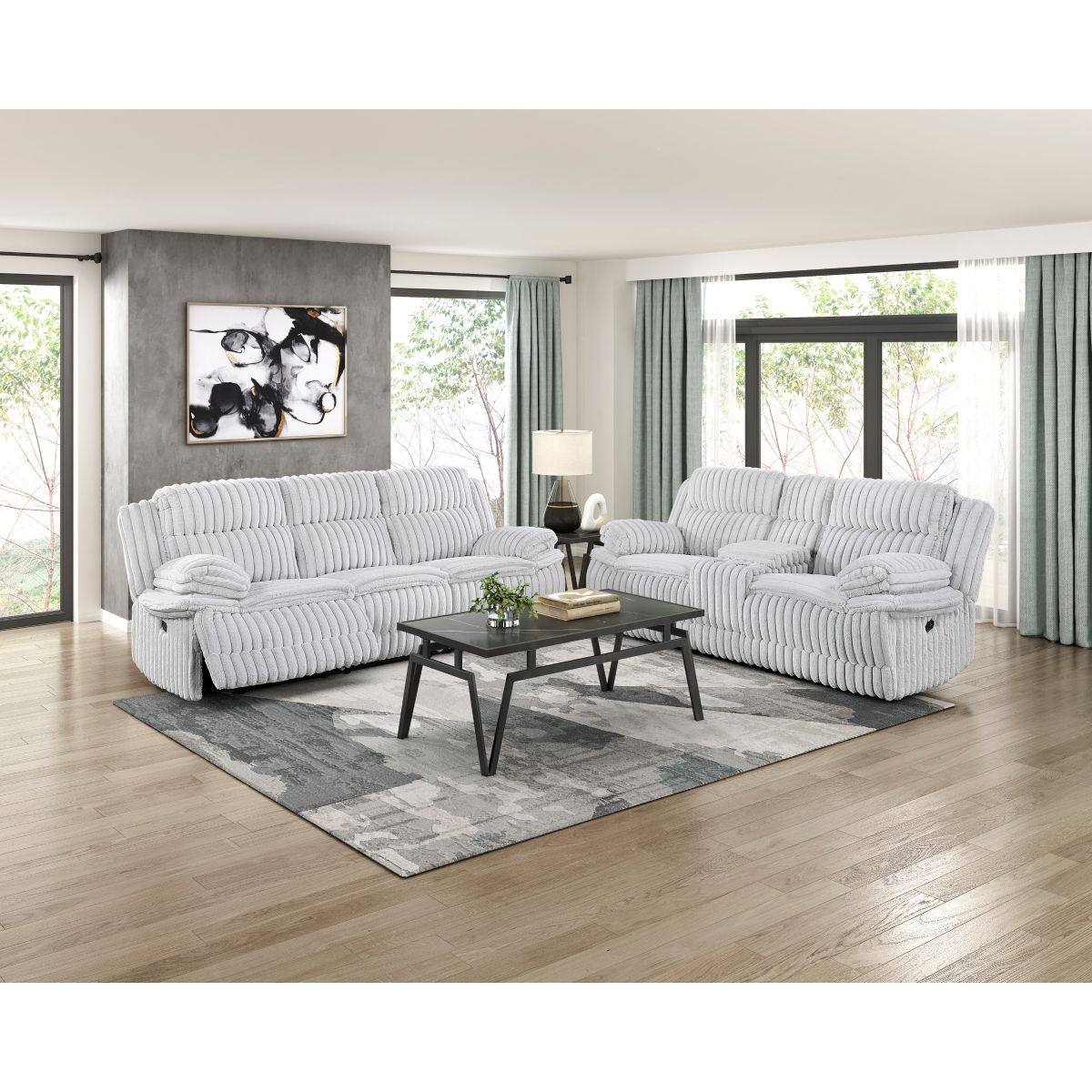 Goodland - Double Reclining Loveseat With Center Console
