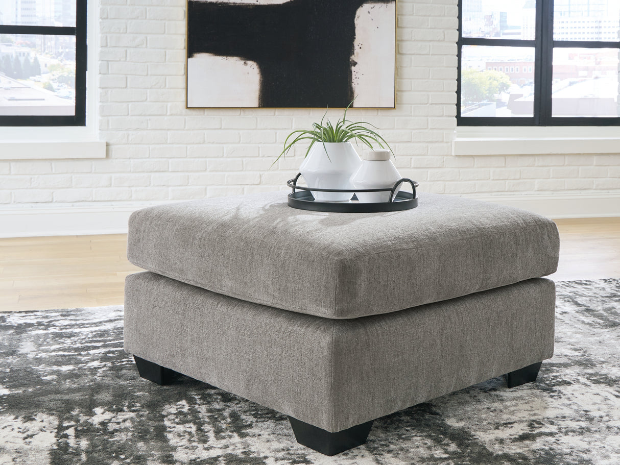 Furniture City - MS - Ashley Furniture - Lanelly Living Room - Oversized Accent Ottoman / Alloy - 1750408