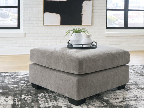 Furniture City - MS - Ashley Furniture - Lanelly Living Room - Oversized Accent Ottoman / Alloy - 1750408