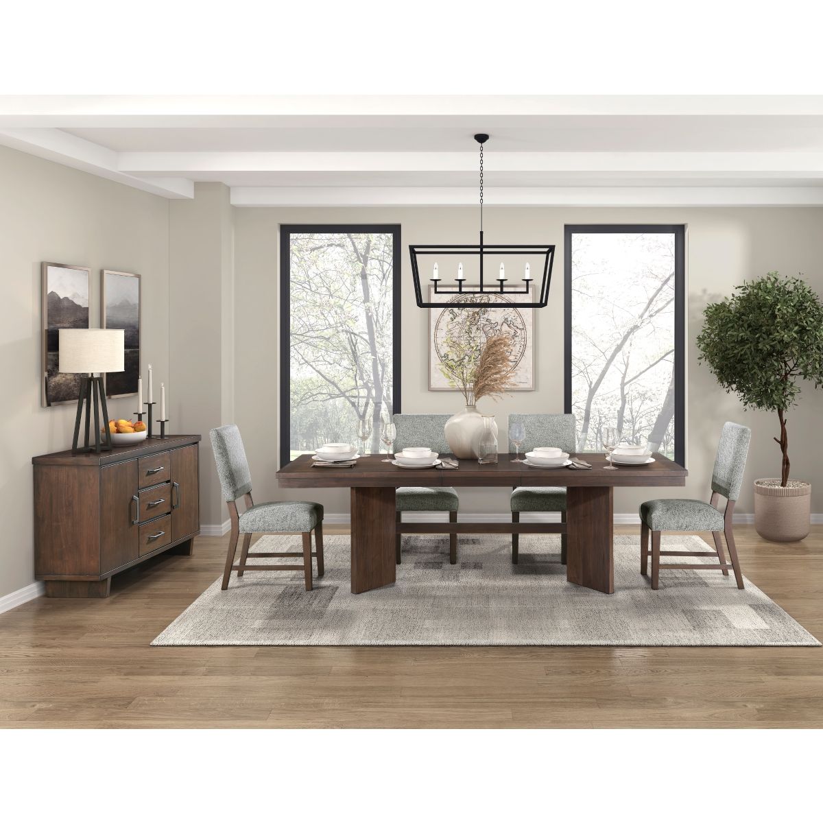Franco - Side Chair (Set of 2) - Gray