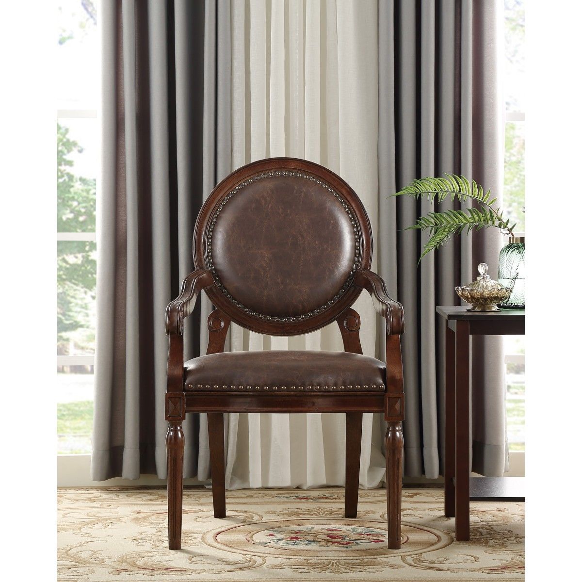 Aldermont - Desk Chair - Dark Brown