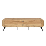 Rowan - 71" Low Profile TV Console - Natural