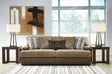 Furniture City - MS - Ashley Furniture - Alesbury Living Room - Ottoman / Chocolate - 1870414
