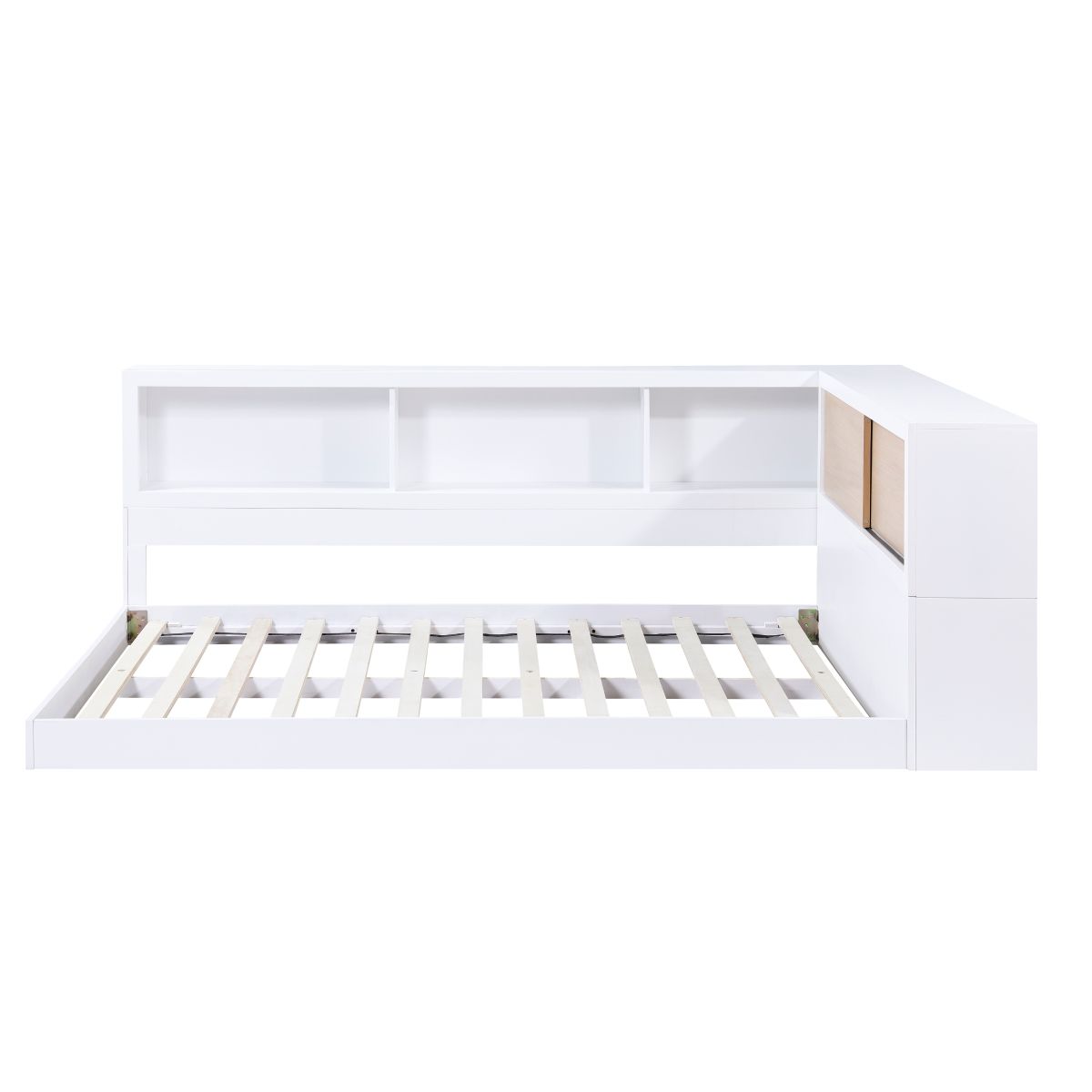 Asker - Bookcase Corner Bed