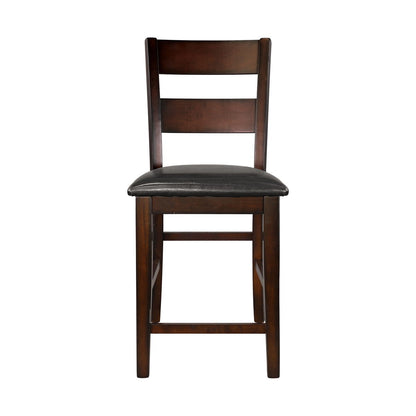 Mantello - 5 Piece Set (Counter Height Table & 4 Chairs) - Cherry