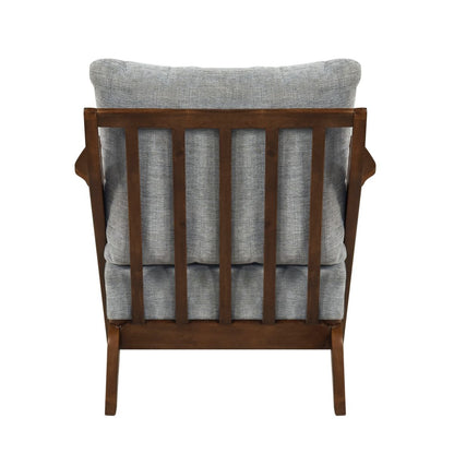 Lennox - Accent Chair - Dark Brown Frame