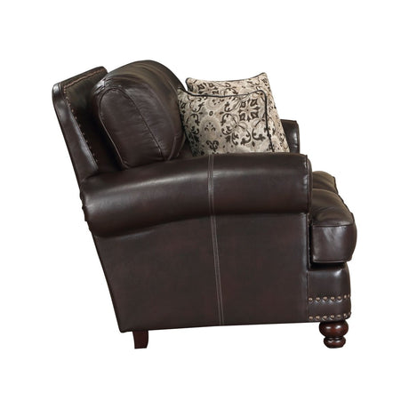 Milford - Sofa & Loveseat - Brown