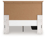 Makidern - Panel Storage Bed With Under Bed Storage Unit