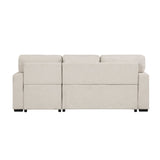 Pompano - Sectional With Chaise, Pull-Out Bed And Hidden Storage, Charging Ports