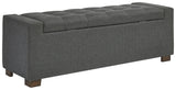 Cortwell - Storage Bench - Gray