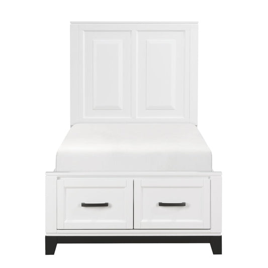 Garretson - Platform Bed With Footboard Storage