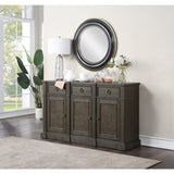 Sarasota - Server With 3 Drawers And 3 Doors - Brown