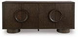 Veeda - Accent Cabinet - Dark Brown