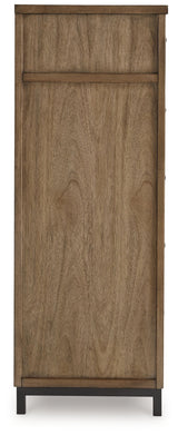 Tomtyn - Five Drawer Chest - Light Brown