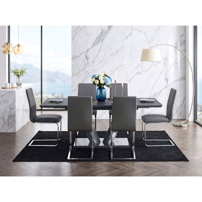 Yannis - Side Chair (Set of 2) - Gray