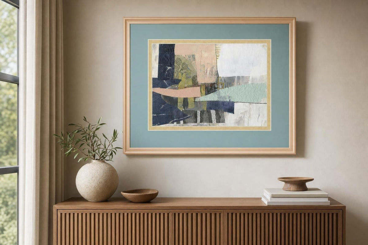 Pieces I By Jennifer Goldberger - Beige