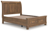 Feddinger - Storage Sleigh Bed