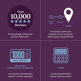 Beautyrest World Class - Level Three Hybrid Plush Mattress