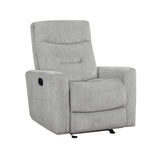 Lyndon - Glider Reclining Chair - Gray