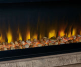 Entertainment Accessories - Wide Fireplace Insert - Black