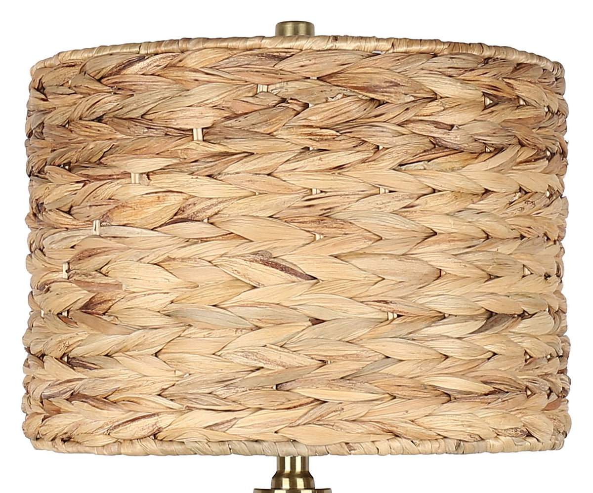 Olive Copse - 28 X 13 - Metal Table Lamp (Set of 2) - Dark Olive Green, Soft Gold