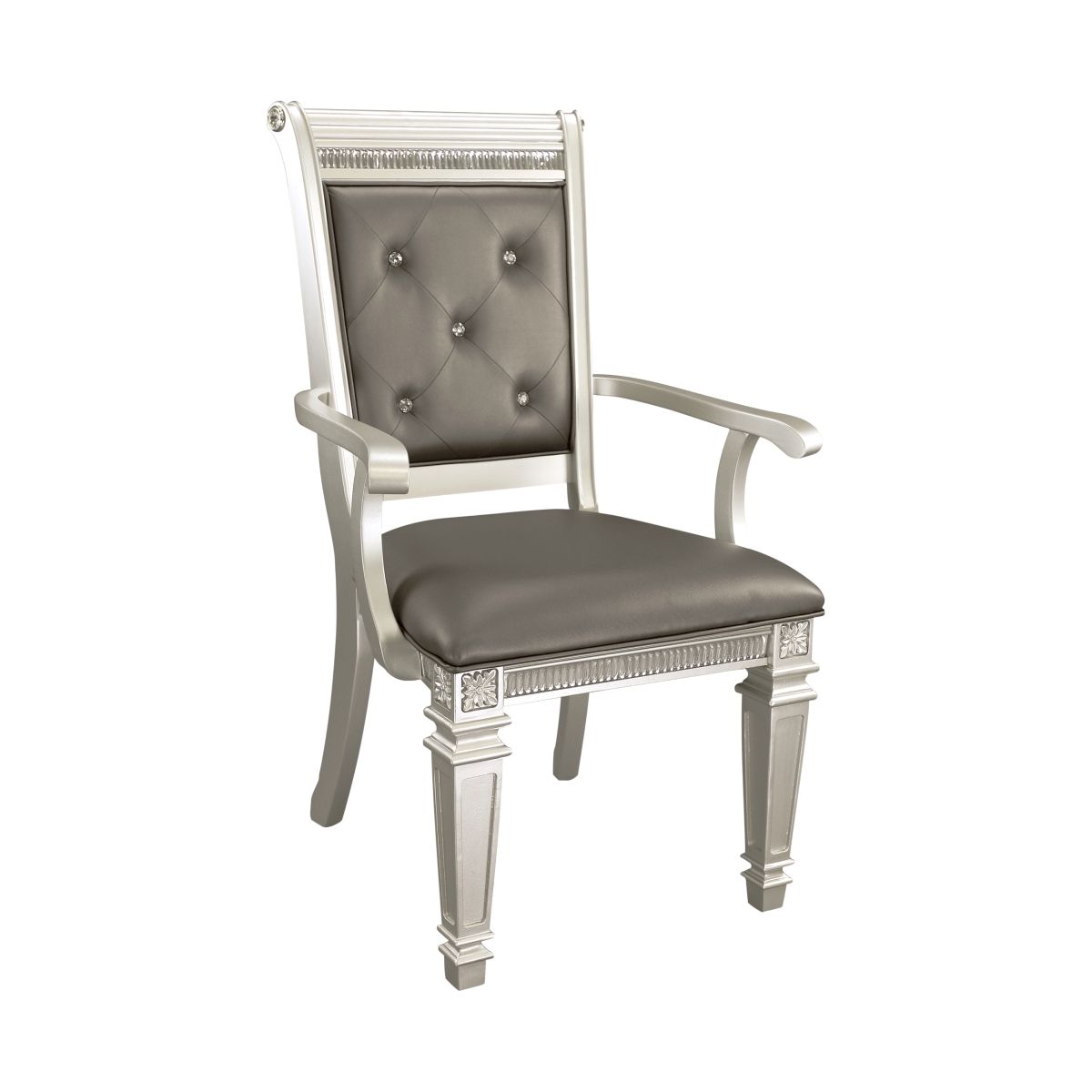 Bevelle - Arm Chair (Set of 2) - Dark Gray