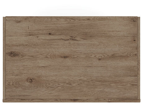 Oliandon - Two Drawer Night Stand - Light Brown