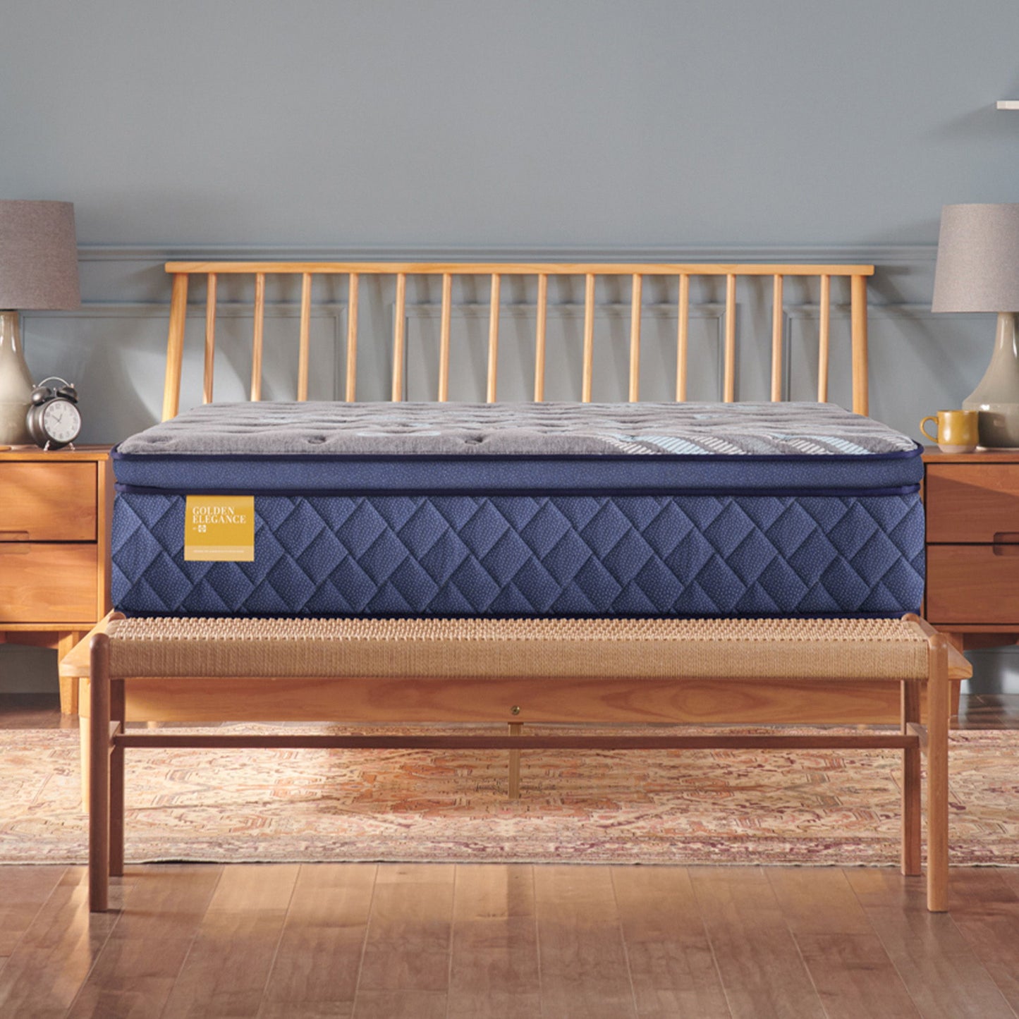 Golden Elegance - Royal Park Soft Euro Pillow Top Mattress
