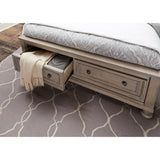 Bethel - Platform Bed With Footboard Storage