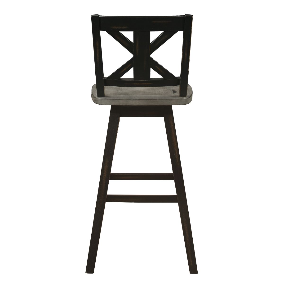Amsonia - 29" Swivel X-Back Pub Height Chair (Set of 2)