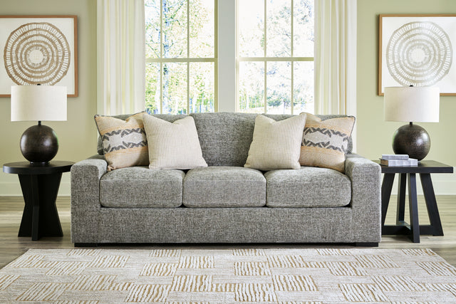 Furniture City - MS - Ashley Furniture - Dunmor Living Room - Loveseat / Graphite - 2490435