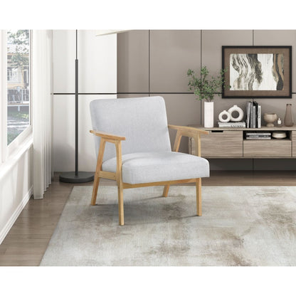 Omara - Accent Chair Light Brown Base
