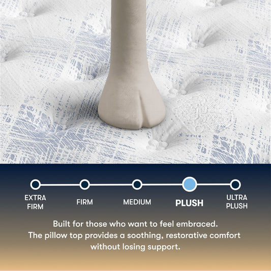 Perfect Sleeper - 15" Cascade Range Plush Pillow Top Mattress