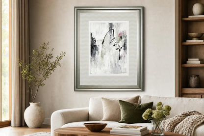 34x40 Magic Energy II By Joyce Combs - Silver